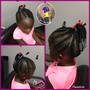 Braided ponytail ‘kids’