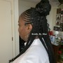 Braids Additional Length to Lower Back