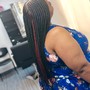 Designer Braids /Knotless in the back