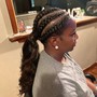 Tribal goddess braids