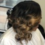 Color Touch-Up on natural hair