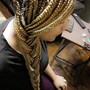 Wig braid down