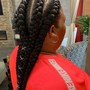 Extra Length On Feed-In Braids