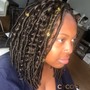 Knotless Boho Braids Bob