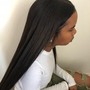 Braid down | Sew on UPART wig | Style