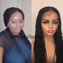 Braided wig install