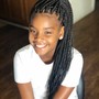 Kid's Knotless Braids (ages  8-10)