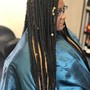 Medium Box Braids