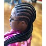 Feed in braids (7 -10)