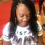 Large knottless Braids