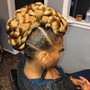 2 Strand Twist Out