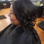 Individual Braids, Updo