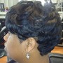 Individual Braids, Updo