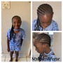 Small knotless Box Braids