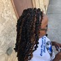 Small Knotless Goddess Braids