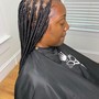 Tribal Braids with Box Braids