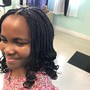 Kid Girl Braids no weave (ages 4 -8)