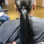 Double Frontal Ponytail/Updo