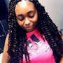 Ear to Ear retouch (box braids)