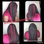 4 to 9 Feed in Braids