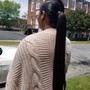 Silk wrap / Relaxed Hair