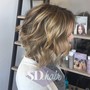 Haircut and blowdry ADD-ON TO COLOR SERVICE