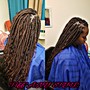 Medium Box Braids