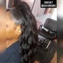 Lace closure sew in