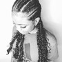 Medium Knotless Braids