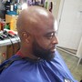 Bald Head Razor Shave w/beard