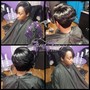 vixen, 3-way sew in, Partial vixen,