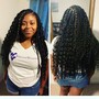 Leave-out Sew-in