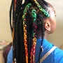 Feed in braids