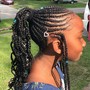 Small Knotless Braids