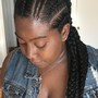 Individual Braids (regular knotted braids)  - Hair Included