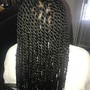 Passion Twists with Design in Front