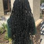 Passion Twists with Design in Front