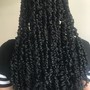 Passion Twists with Design in Front