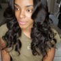 Lace closure wig install