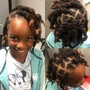 Kid's  Retwist Dreads/ Shampoo Service