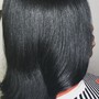 Long Hair Silk Press w/ Deep Conditioning Treatment and Trim