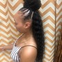 QRWND Braided Ponytail (Hair Added)