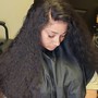 Box Braid Take Down with Silk Press