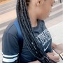 Feed in braid W/ Knotless