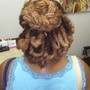 Feed-In Cornrow Ponytail