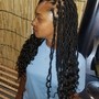 STITCH BRAIDS W/ CURLS