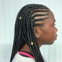 Knotless SMedium Braids