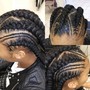 2 Feed in Braids