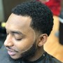 Lining  and taper with razor