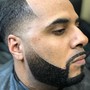 Lining  and taper with razor